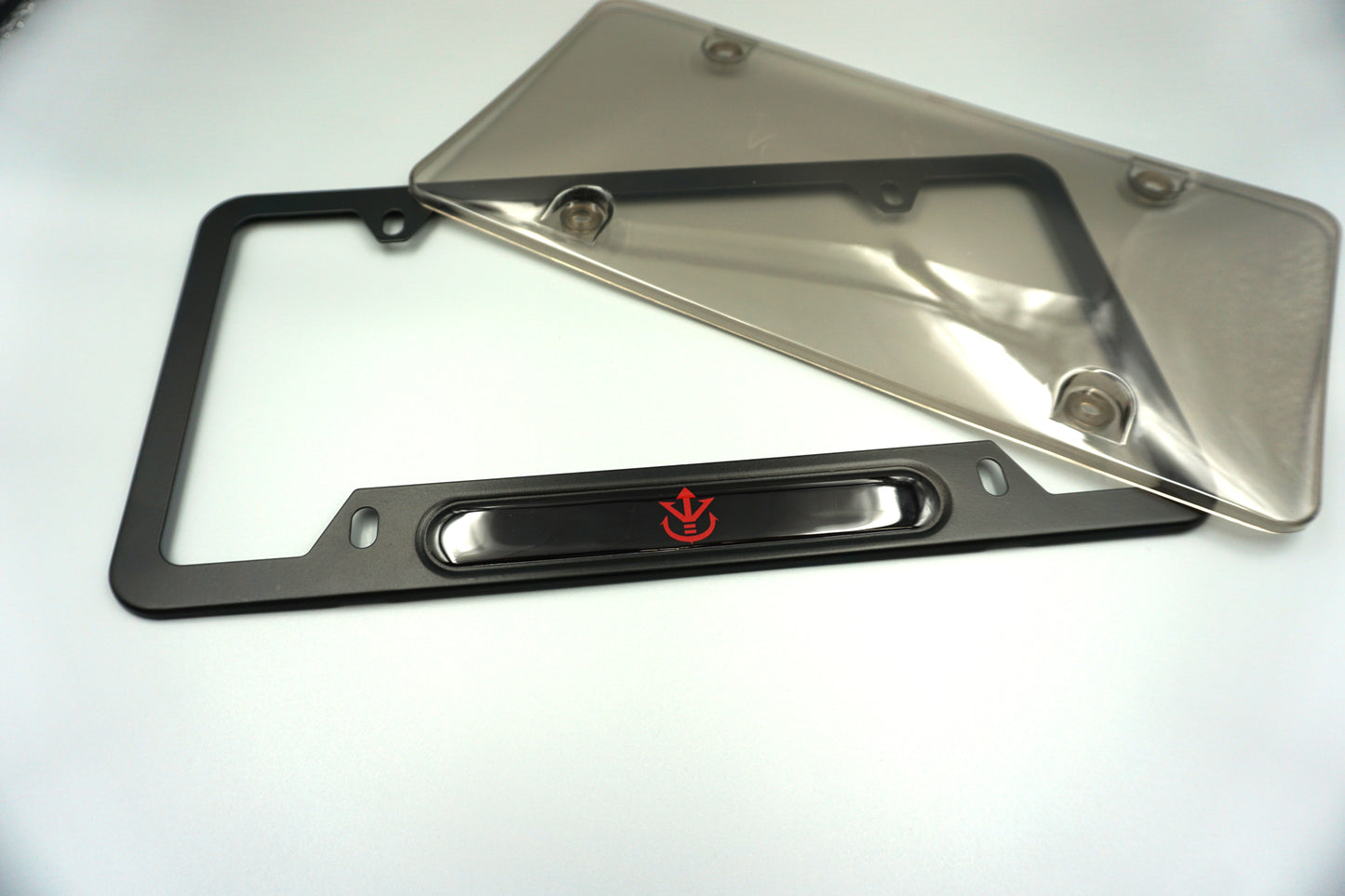 Saiyan Elite License plate frame with Cover