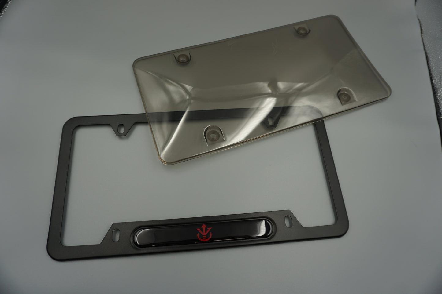 Saiyan Elite License plate frame with Cover