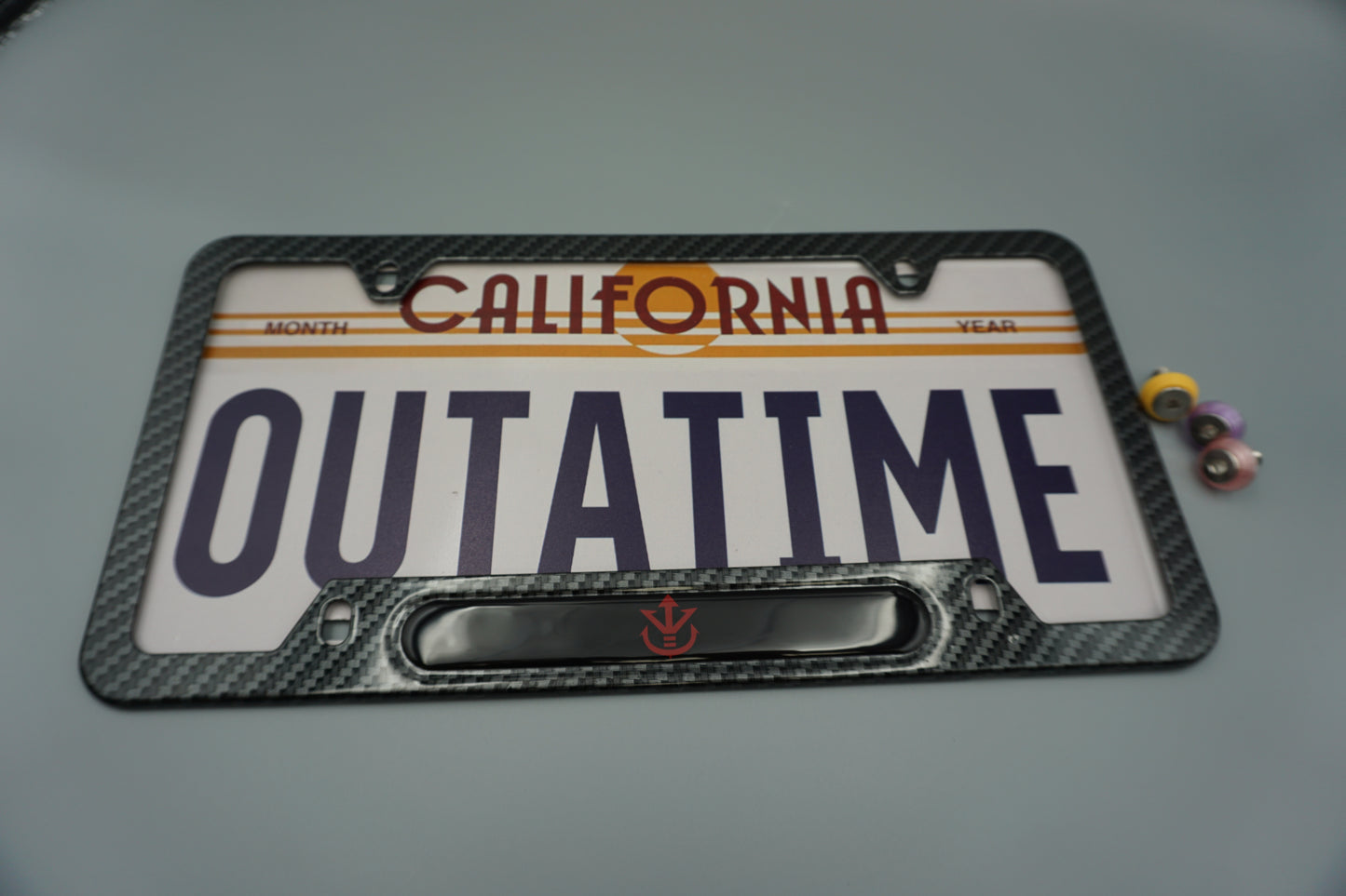 Saiyan Elite License plate frame with Cover