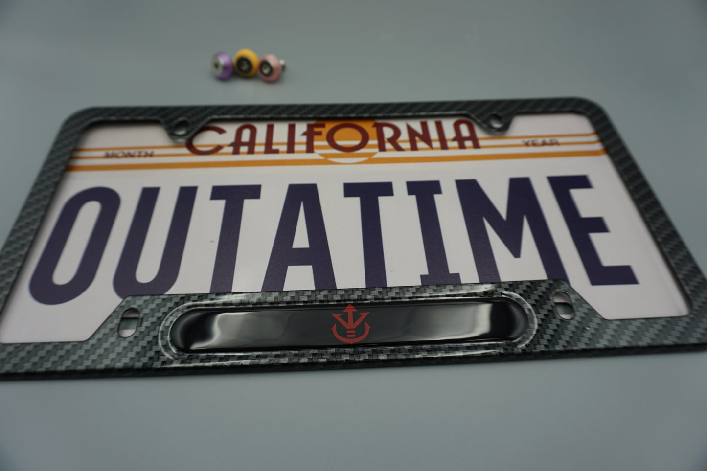 Saiyan Elite License plate frame with Cover