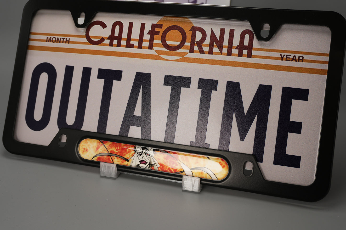 License plate frame aluminum - Anime SHISHIO