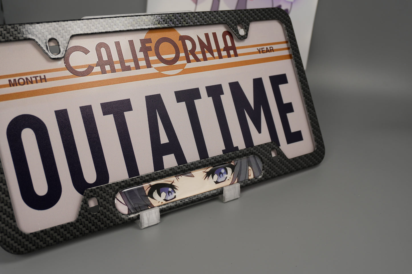 License plate frame aluminum Anime - Mai S