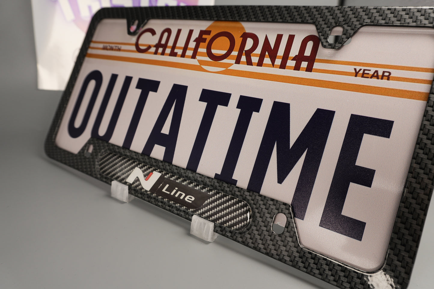 License Plate Frame Hyundai N LINE Metal plate frame CF