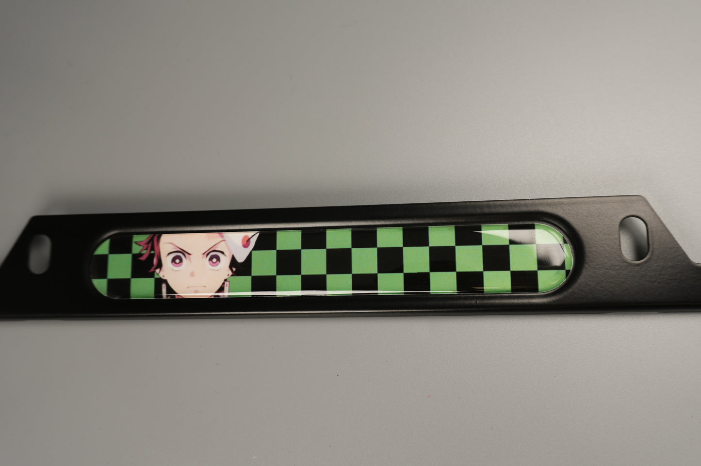 License plate frame aluminum Anime - Tanjiro (fan art)