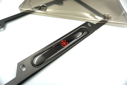 Saiyan Elite License plate frame with Cover