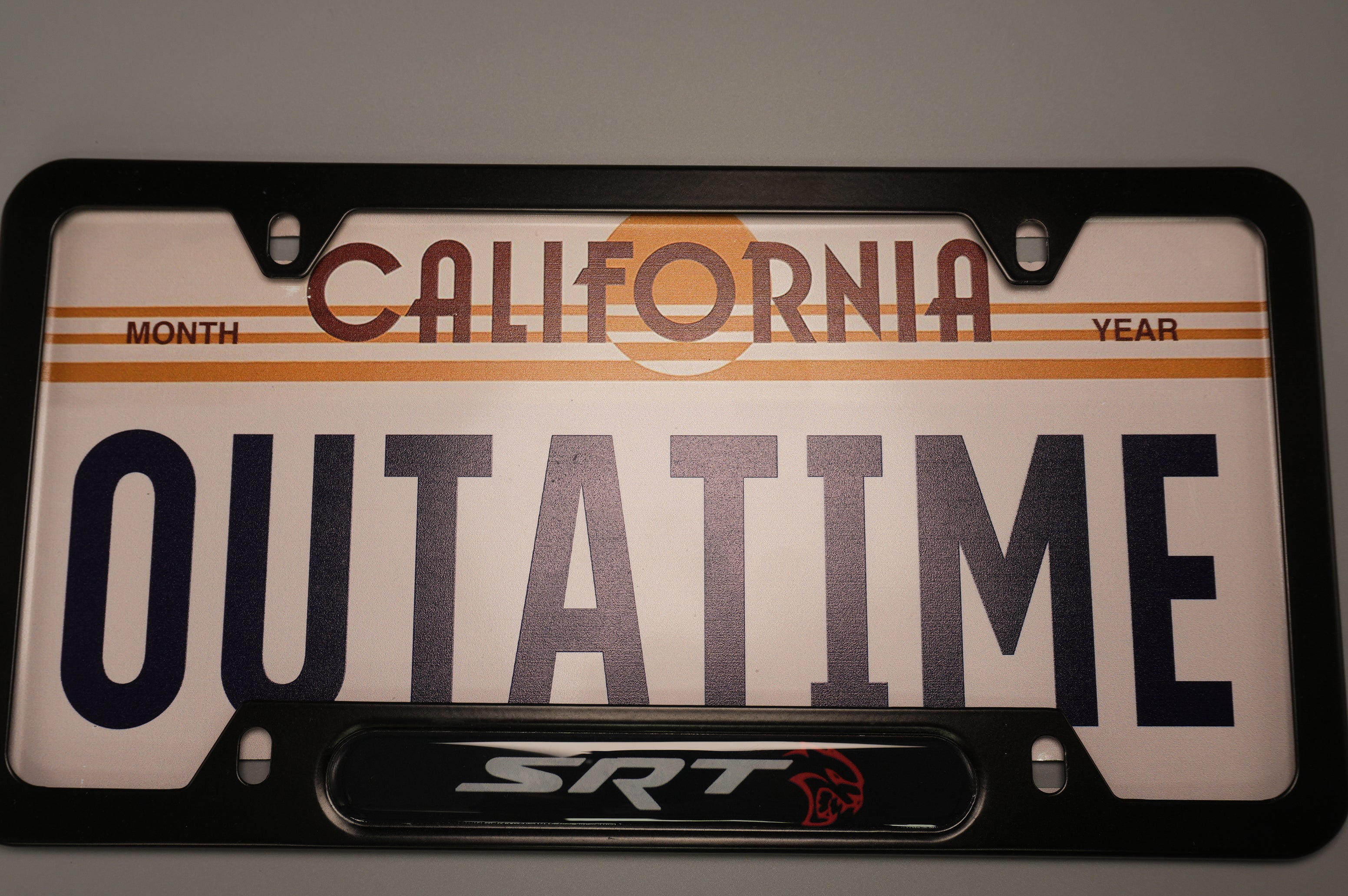 License Plate Frame SRT aluminum alloy frame