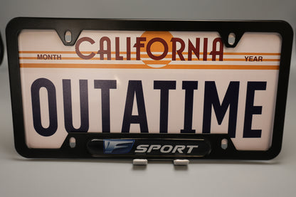 Liscense Plate Frame FSPORT v2 aluminum