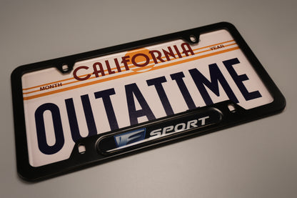 Liscense Plate Frame FSPORT v2 aluminum