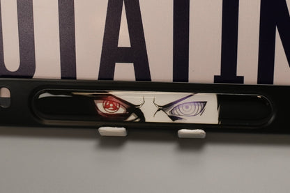 License plate frame Anime Naruto 万華鏡写輪眼 (Mangekyō Sharingan) Itachi v2