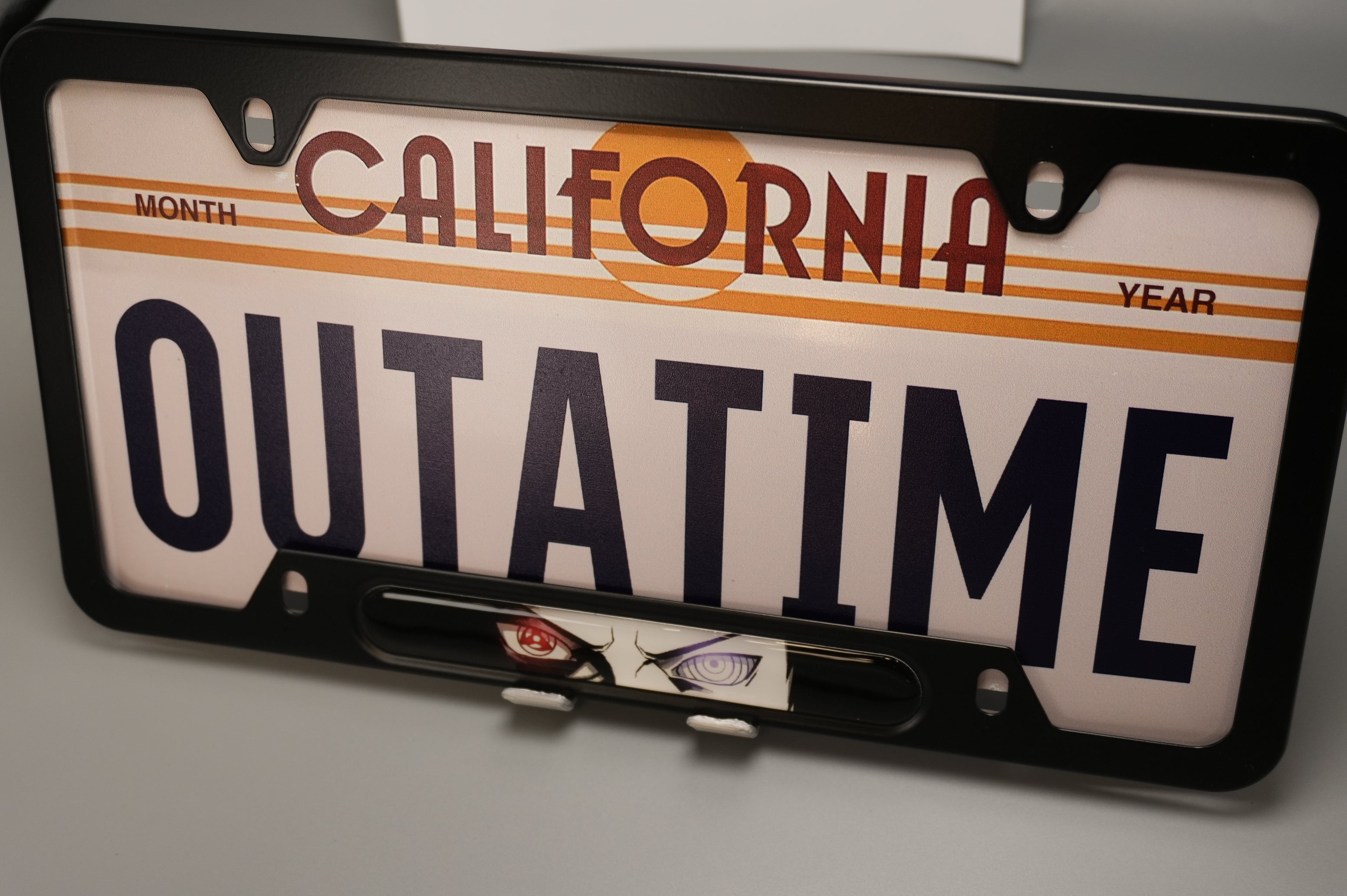 License plate frame Anime Naruto obito uchiha v2