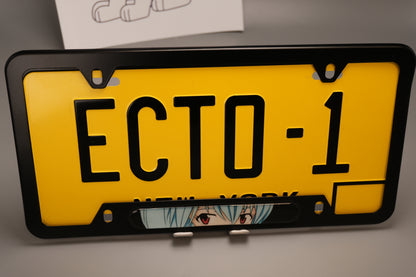 License plate frame Anime Rei Ayanami EVA