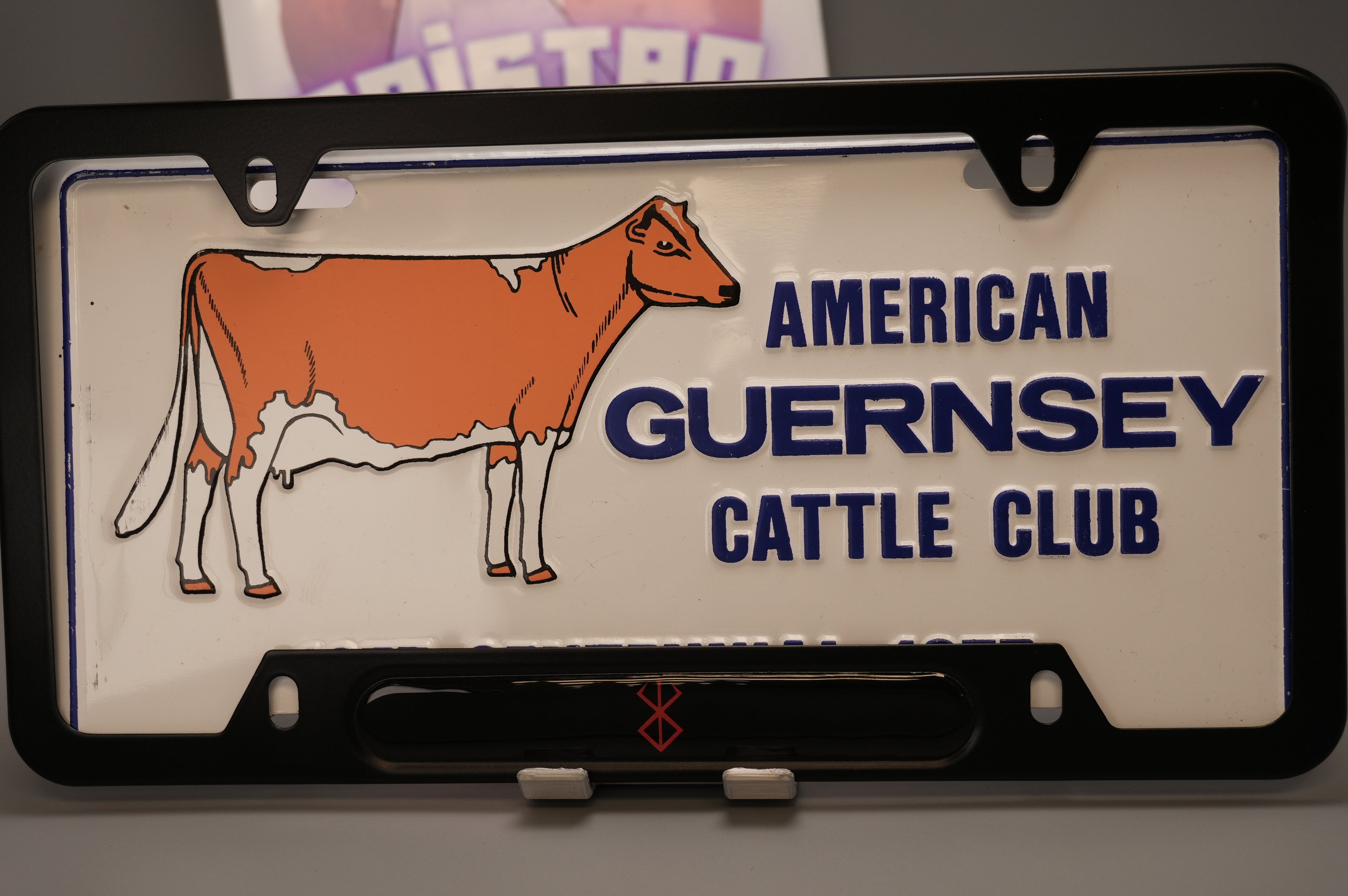 License plate frame aluminum - Berserk