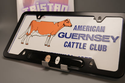 License plate frame aluminum - Saitama