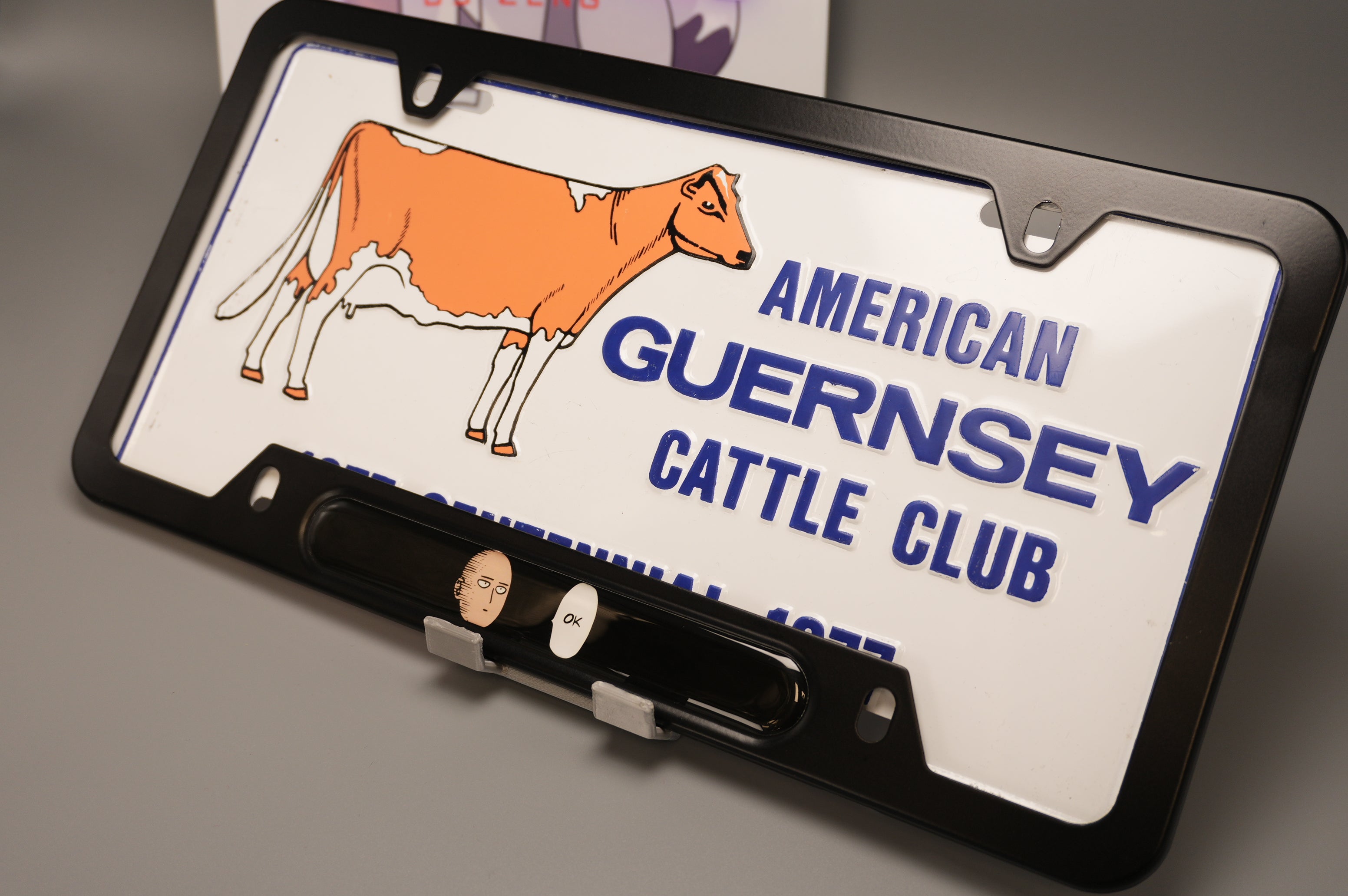 License plate frame aluminum - Saitama