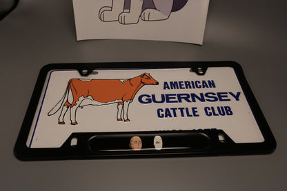 License plate frame aluminum - Saitama