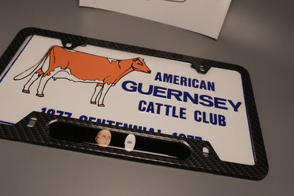 License plate frame aluminum - Saitama