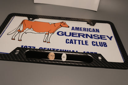 License plate frame aluminum - Saitama