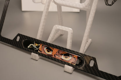 License plate frame aluminum - Zenitsu