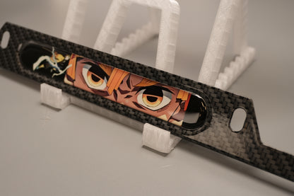 License plate frame aluminum - Zenitsu