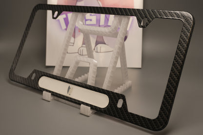 License plate frame aluminum - wings of freedom - attack on titan