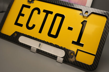 License plate frame aluminum - wings of freedom - attack on titan