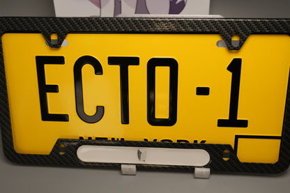 License plate frame aluminum - wings of freedom - attack on titan