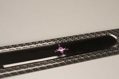 License plate frame aluminum - Anime White beard jolly roger