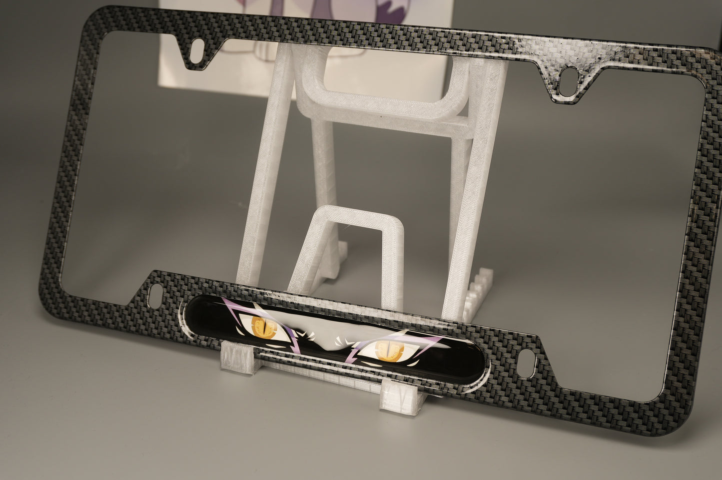 License plate frame aluminum - Anime Orochimaru