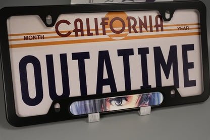 License plate frame aluminum - Anime Mikasa Attack of titans