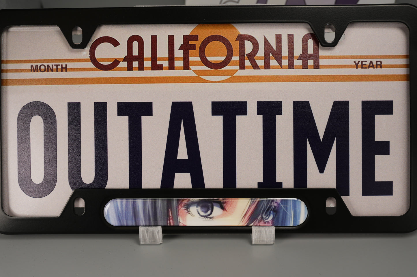 License plate frame aluminum - Anime Mikasa Attack of titans