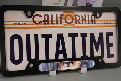 License plate frame aluminum - Anime Mikasa Attack of titans
