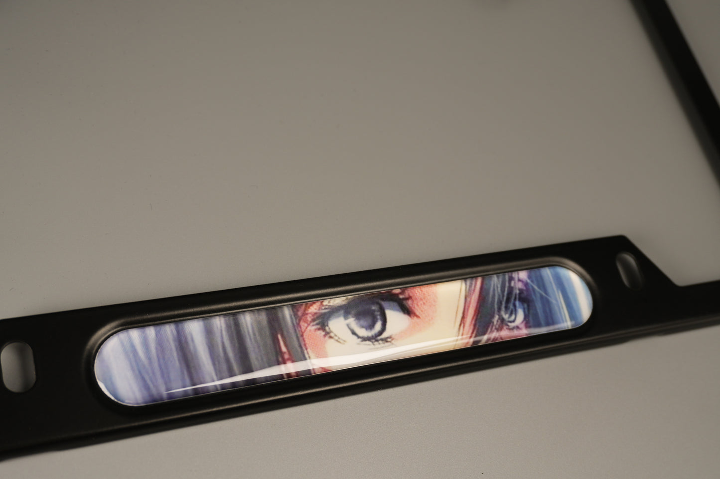 License plate frame aluminum - Anime Mikasa Attack of titans