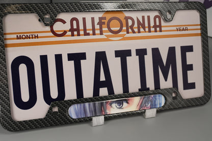 License plate frame aluminum - Anime Mikasa Attack of titans