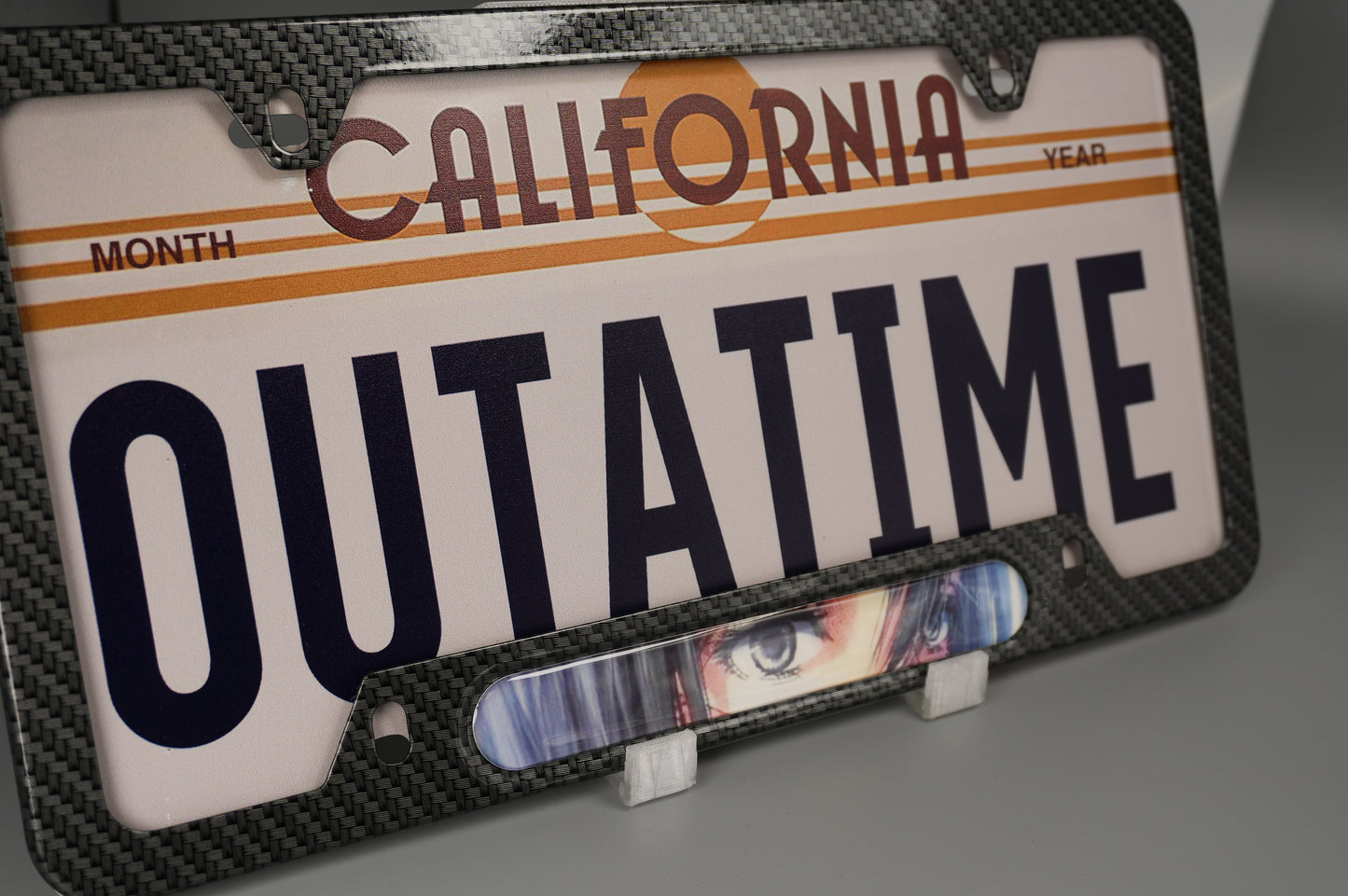 License plate frame aluminum - Anime Mikasa Attack of titans