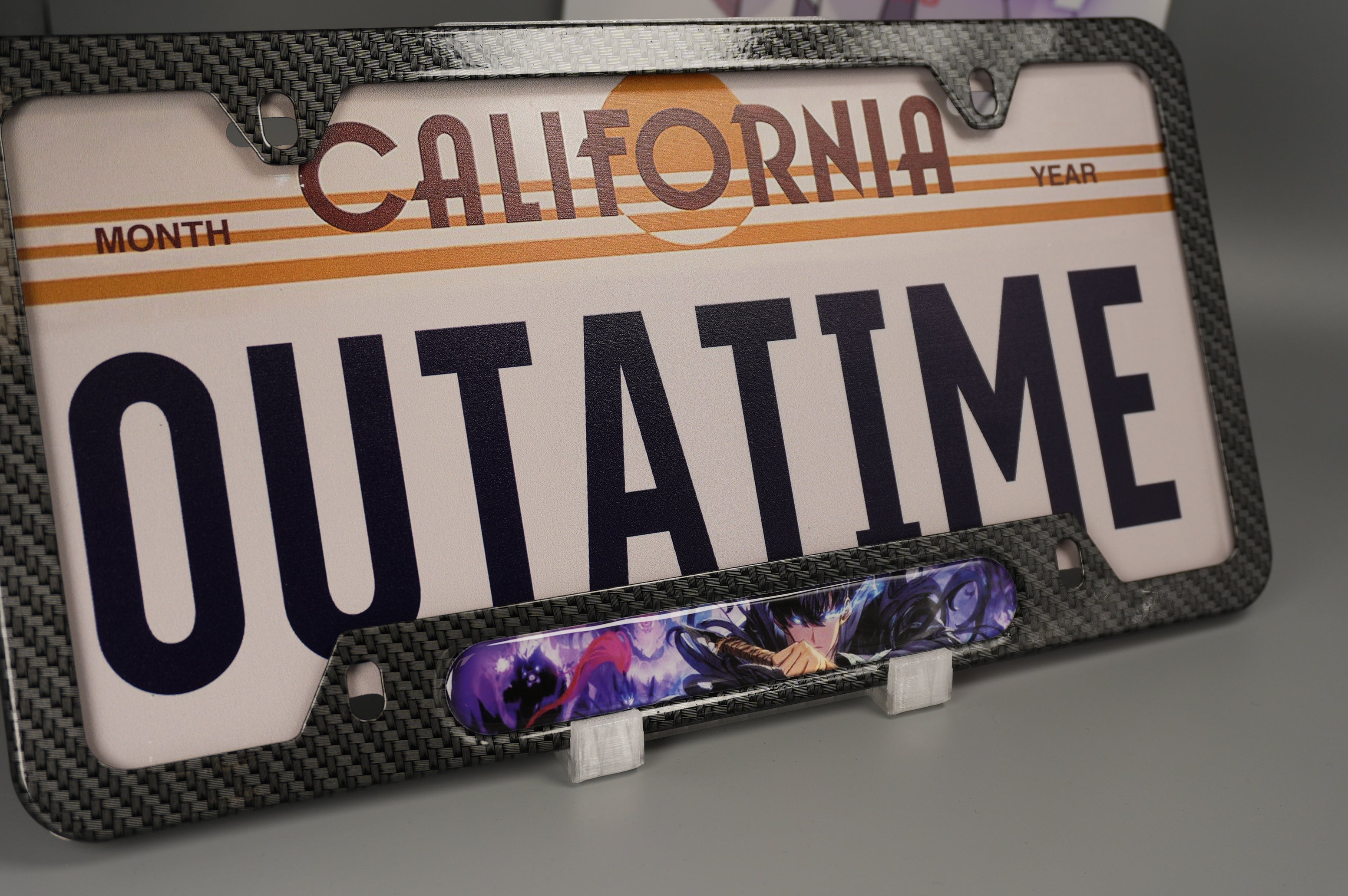 License plate frame aluminum -  Jin