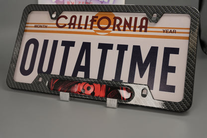 License plate frame aluminum Anime -Sharingan art