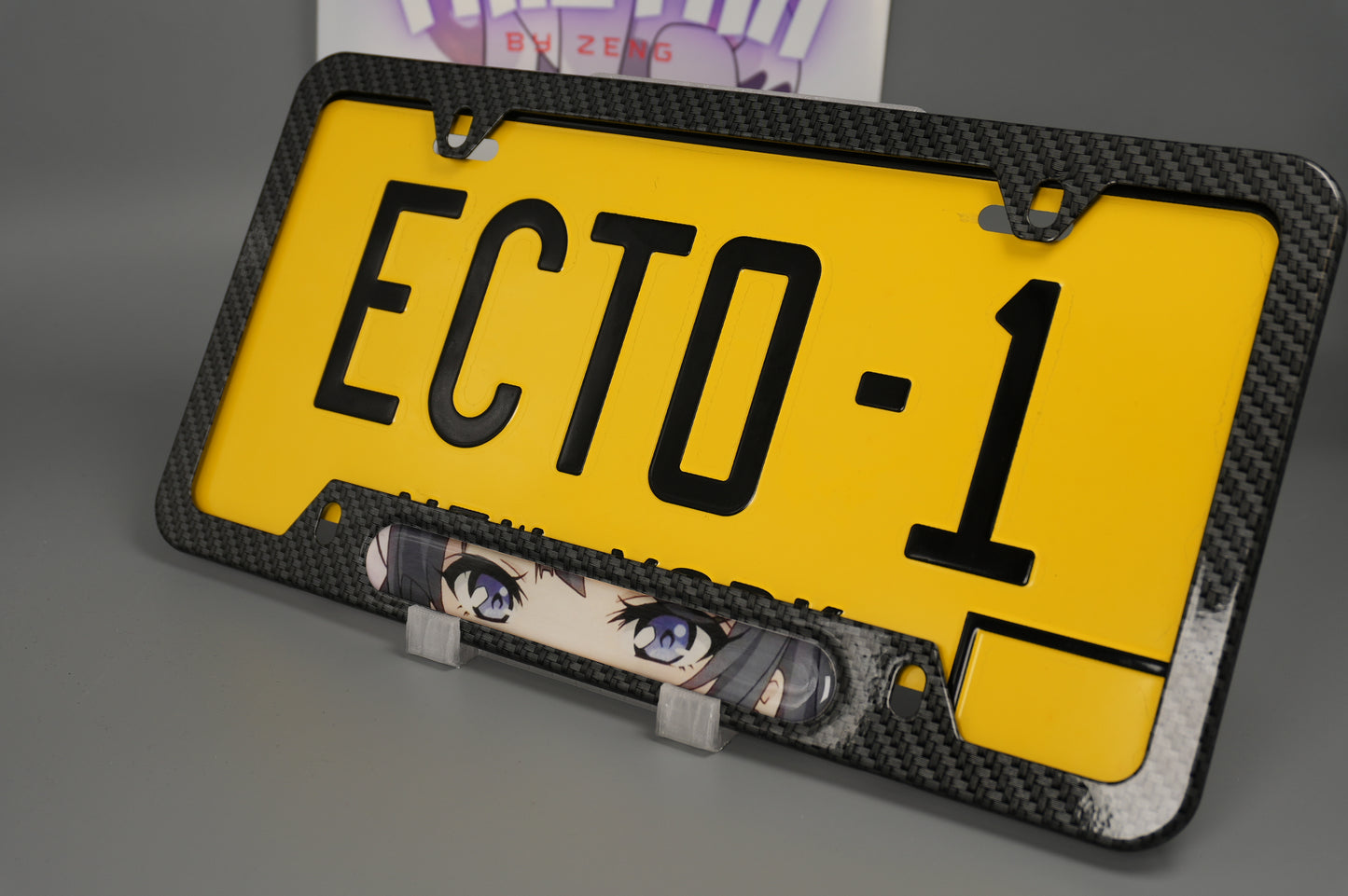 License plate frame aluminum Anime - Mai Sakurajima