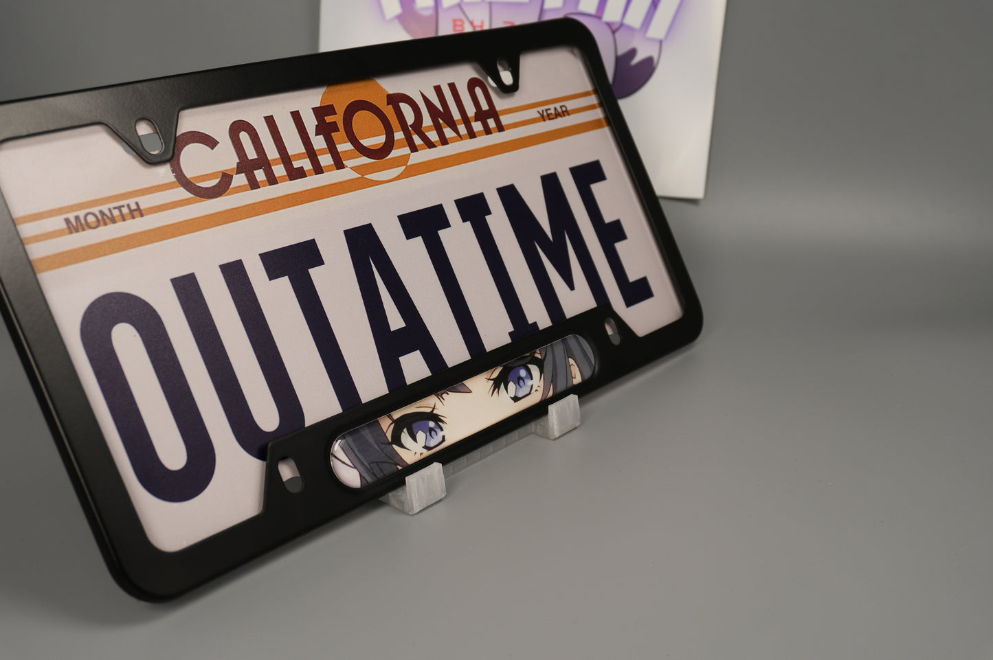 License plate frame aluminum Anime - Mai Sakurajima