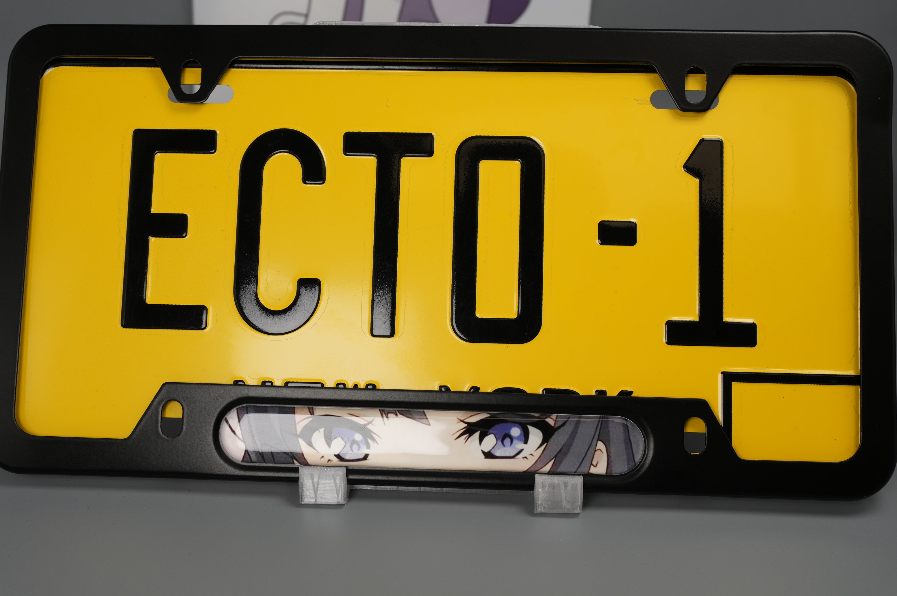 License plate frame aluminum Anime - Mai S