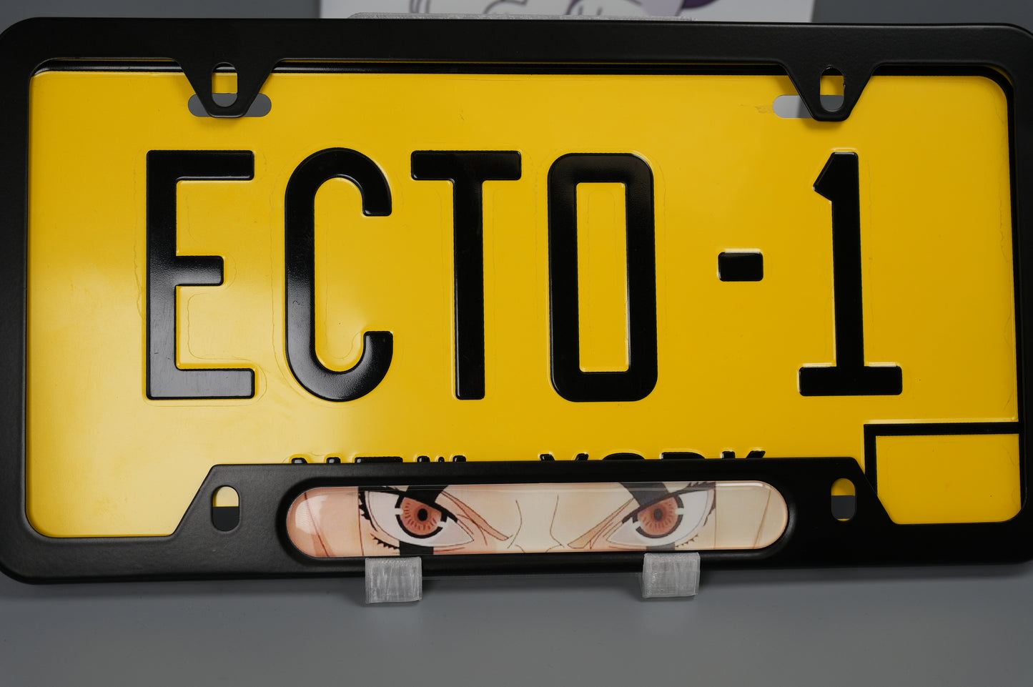 License plate frame aluminum Anime - Tsunade Creation Rebirth — Strength of a Hundred Technique