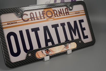 License plate frame aluminum Anime - Tsunade Creation Rebirth — Strength of a Hundred Technique