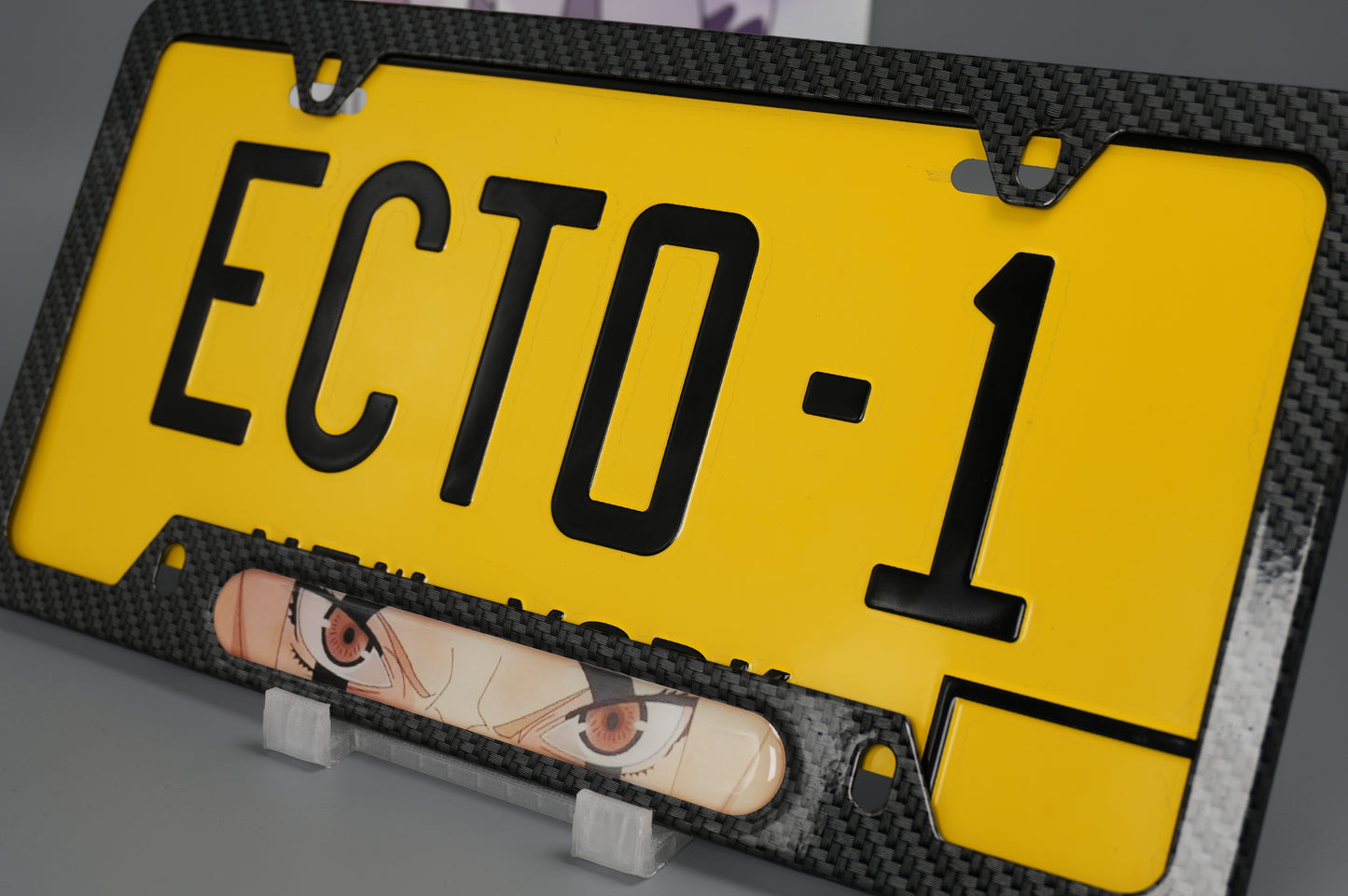License plate frame aluminum Anime - Tsunade Creation Rebirth — Strength of a Hundred Technique