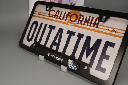 License plate frame aluminum Anime - Jujustsu Kaisen Gojo