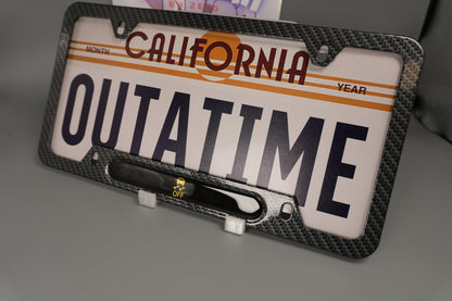 License plate frame aluminum CEL - Traction off