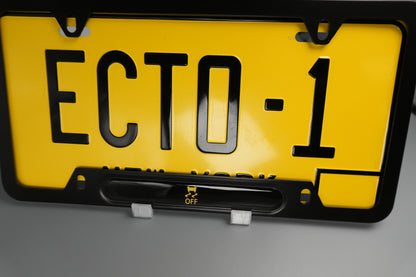 License plate frame aluminum CEL - Traction off