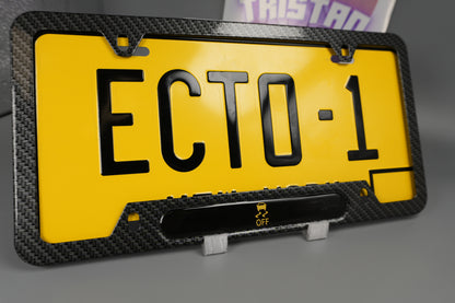 License plate frame aluminum CEL - Traction off