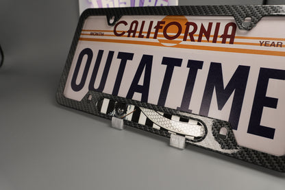 License plate frame aluminum Anime - Obanai Iguro, the Serpent Hashira Demon Slayer (fan art)