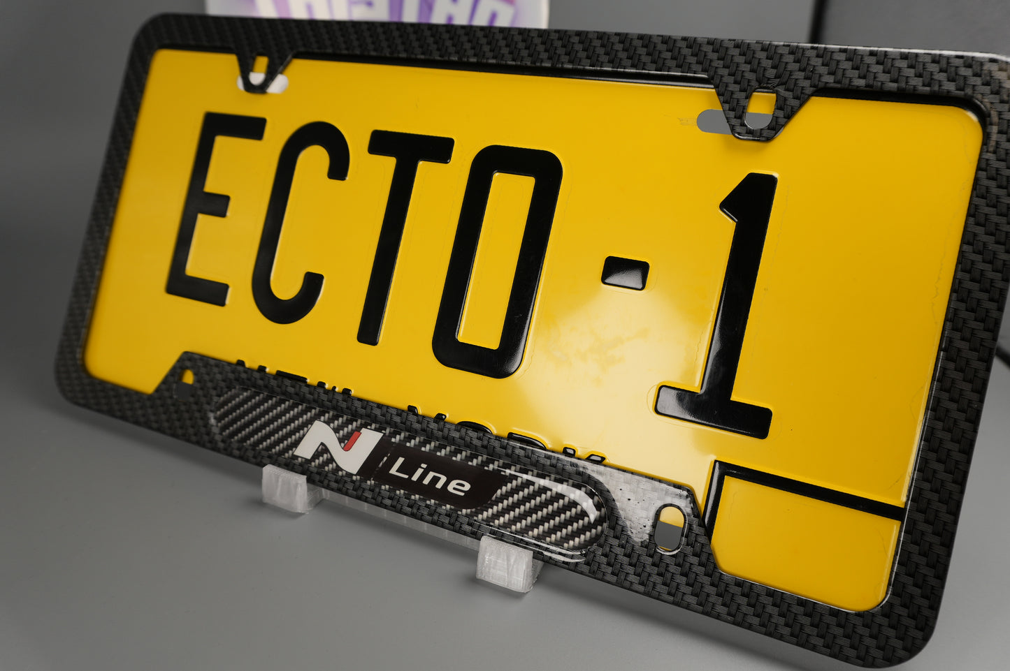 License Plate Frame Hyundai N LINE Metal plate frame CF