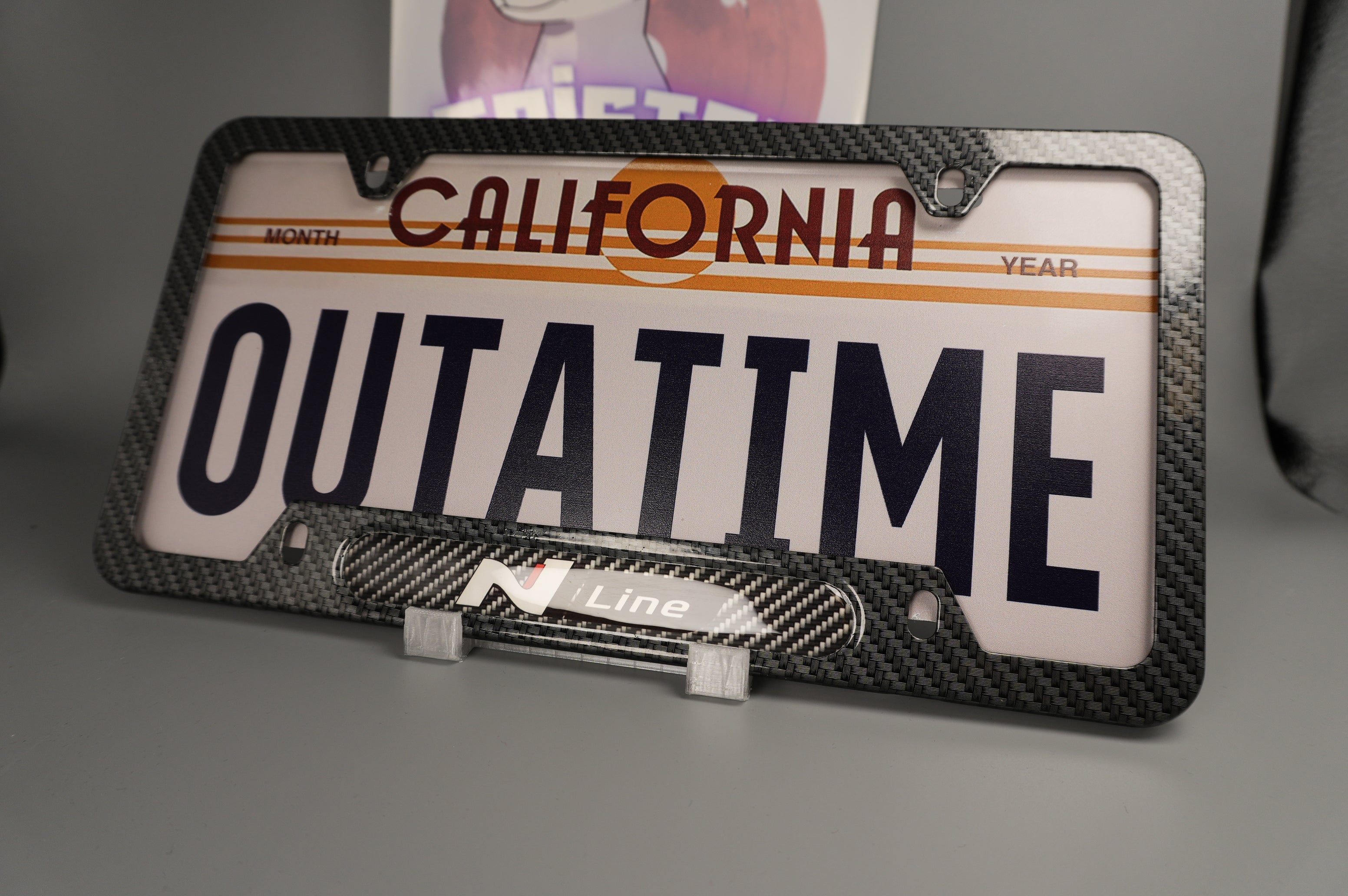 License Plate Frame Hyundai N LINE Metal plate frame CF