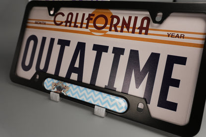 License plate frame aluminum Anime - Demon Slayer Inosuke Hashibira(fan art)